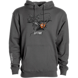 GO TIME PREM HOODIE CHAR M (CO)